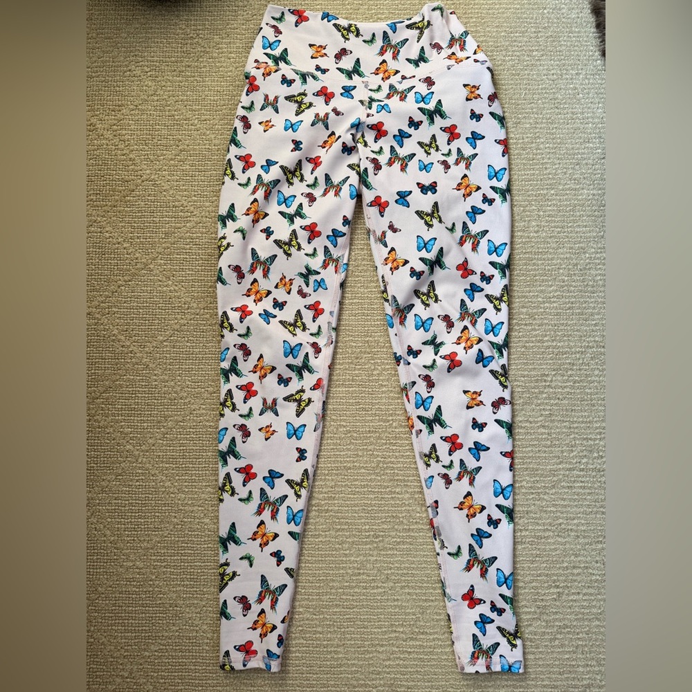 Butterfly Print Women's Lezat Leggings